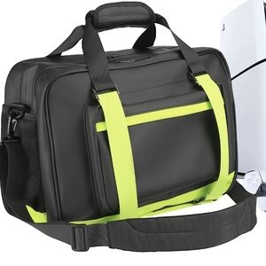 Carrying Case for A Game Console, Protective Travel Case Blk|Grn